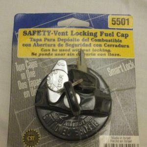 Safety-Vent Locking Fuel Cap 5501 Smart Lock with 2 keys, NEW-Last ONE